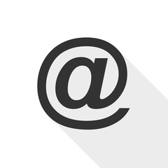 Obraz premium E mail internet icon isolated on transparent background