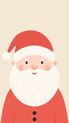 Santa Claus cartoon illustration wallpaper