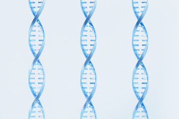 Medical and science concept DNA picture ,3d rendering