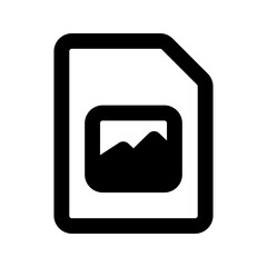 image glyph icon