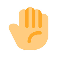 hand flat icon