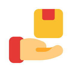 guaranteed flat icon