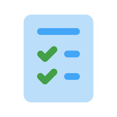 list flat icon