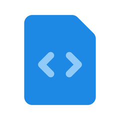 script flat icon