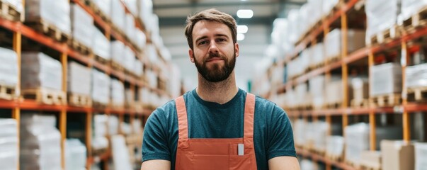 Warehouse Manager Utilizing QR Code Scanning to Streamline Inventory Tracking and Management for Efficient Logistical