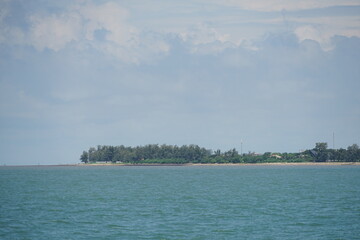 sea, boat, ship, water, ocean, sky, travel, transport, beach, ship, summer, island, cargo, 