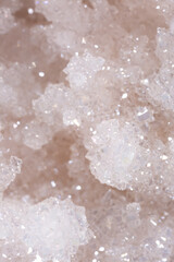 Brilliant Precious stones. Mineral crystals in the natural environment. Texture of precious and semiprecious stones. Seamless background of colored shiny surface of precious stones. Argonium white.