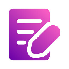 registration gradient icon