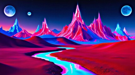 surreal view from another world