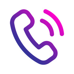 phone gradient icon