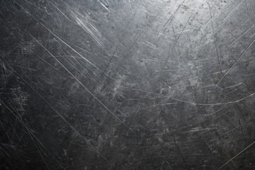 Black Scratched Metal Texture 