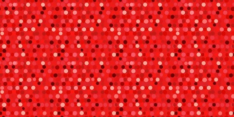 Red dot background with a simple, polka dot design. seamless background pattern
