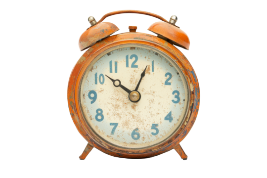 Classic retro alarm clock, timeless design, elegant details, perfect for vintage decor, adds charm to any bedside table