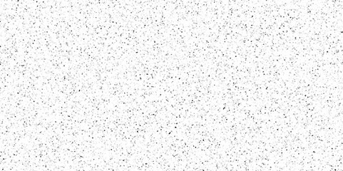 Terrazzo flooring consists of chips of marble texture. quartz surface white, black for bathroom or kitchen countertop. white paper texture background. rock stone marble backdrop textured illustration.