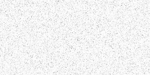 Terrazzo flooring consists of chips of marble texture. quartz surface white, black for bathroom or kitchen countertop. white paper texture background. rock stone marble backdrop textured illustration.