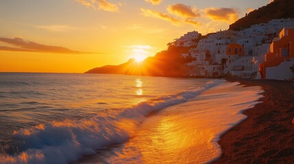 nice landscape theme with calm feeling