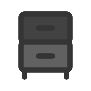 recommend clip art: cabinet outline fill icon