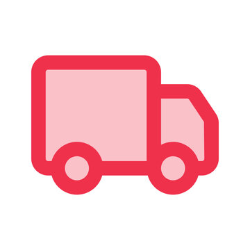 recommend clip art: delivery truck outline fill icon