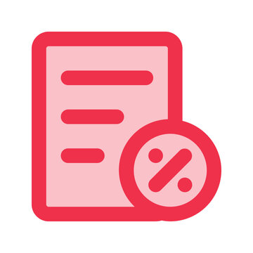 recommend clip art: tax outline fill icon