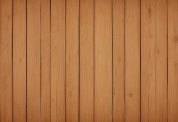 Obraz premium wooden planks with a natural grain pattern. a vertical arrangement of light brown wood. smooth, rustic wooden planks in an orderly layout.