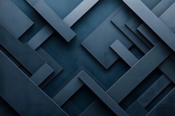 Deep Blue Geometric Corporate Background Design