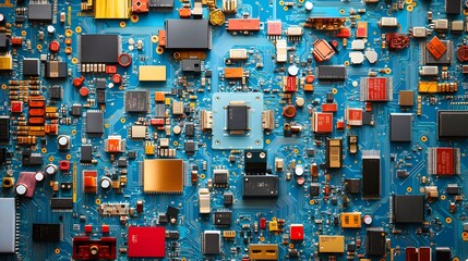 Abstract Technology Background.