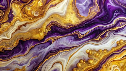 Marble abstract background with golden and purple liquid texture, marble, abstract, background, gold, purple, pattern