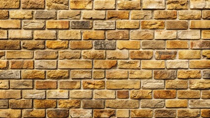 Fototapeta premium Seamless old sandstone brick wall texture for rustic wallpaper or backdrop, sandstone, brick wall