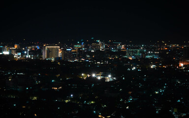 Fototapeta premium night view of the city