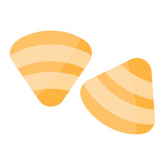 Clam icon vector image. Can be used for Coastline.