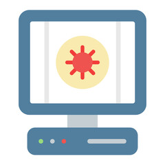 Infection Screening icon vector image. Can be used for Infectious Diseases.