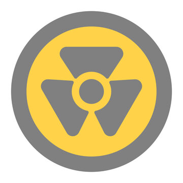 recommend clip art: Radiation Symbol icon vector image. Can be used for Chemotherapy.
