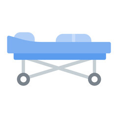 Stretcher icon vector image. Can be used for Rugby.