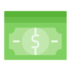 Dollar icon vector image. Can be used for Supermarket.