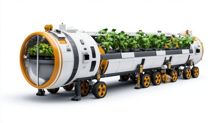 Innovative Space Farming Container for Sustainable Growth