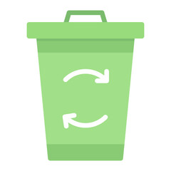 Recycling icon vector image. Can be used for Manufacturing.