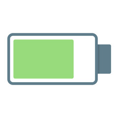 Android Battery icon vector image. Can be used for Battery and Power.
