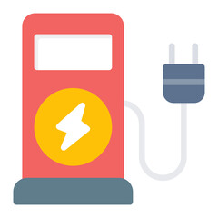 Obraz premium Charging Stand icon vector image. Can be used for Battery and Power.