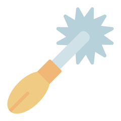 Tracing Wheel icon vector image. Can be used for Shoemaker.