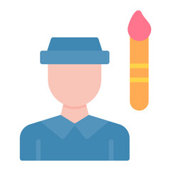 Art Director icon vector image. Can be used for Art and Craft Supplies.