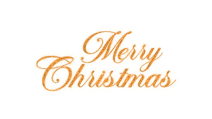 merry christmas golden text with shiny glitter stars on transparent background,png holiday new year isolated design element