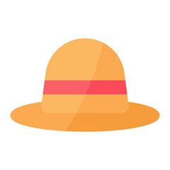 Women Hat icon vector image. Can be used for Oktoberfest.