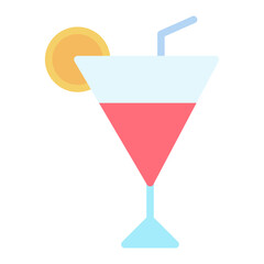 Cocktails icon vector image. Can be used for Bowling.