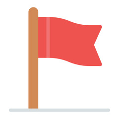 Flag icon vector image. Can be used for Volleyball.