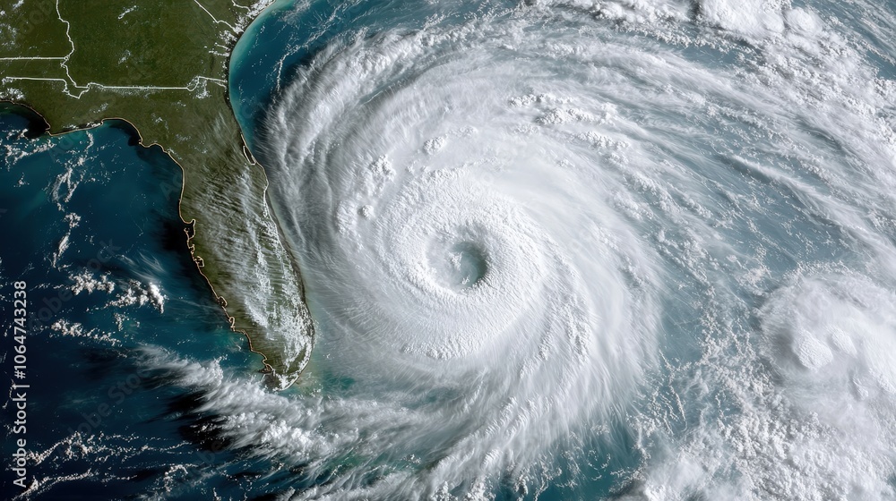 Poster discuss the various categories of hurricanes based on the saffir-simpson scale.