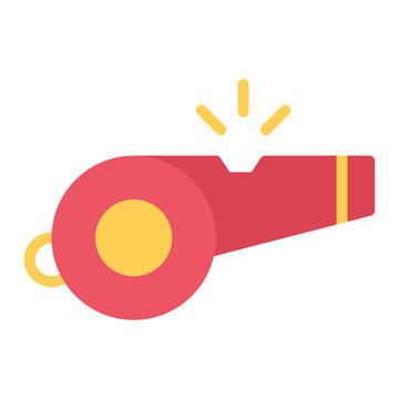 recommend clip art: Whistle icon vector image. Can be used for Volleyball.
