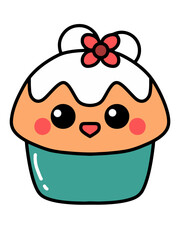 illustration of a cake