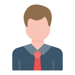 Social Worker Male icon vector image. Can be used for Psychology.