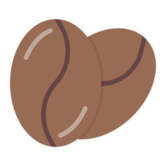 Beans icon vector image. Can be used for Nutrition.