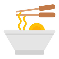 Noodles icon vector image. Can be used for Nutrition.